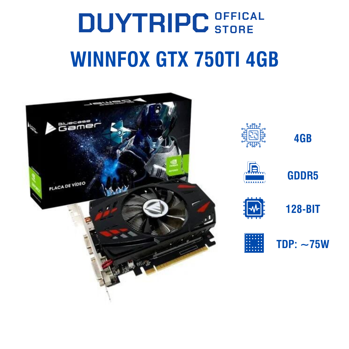 WINNFOX GTX 750Ti 4GB